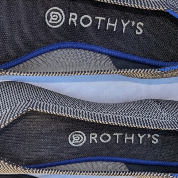 Rothys Flats Point Knit Ballet Slip On - Picture 3 of 4